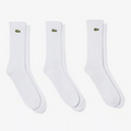 Chaussettes Lacoste Classic Sport blanc (3 unités)