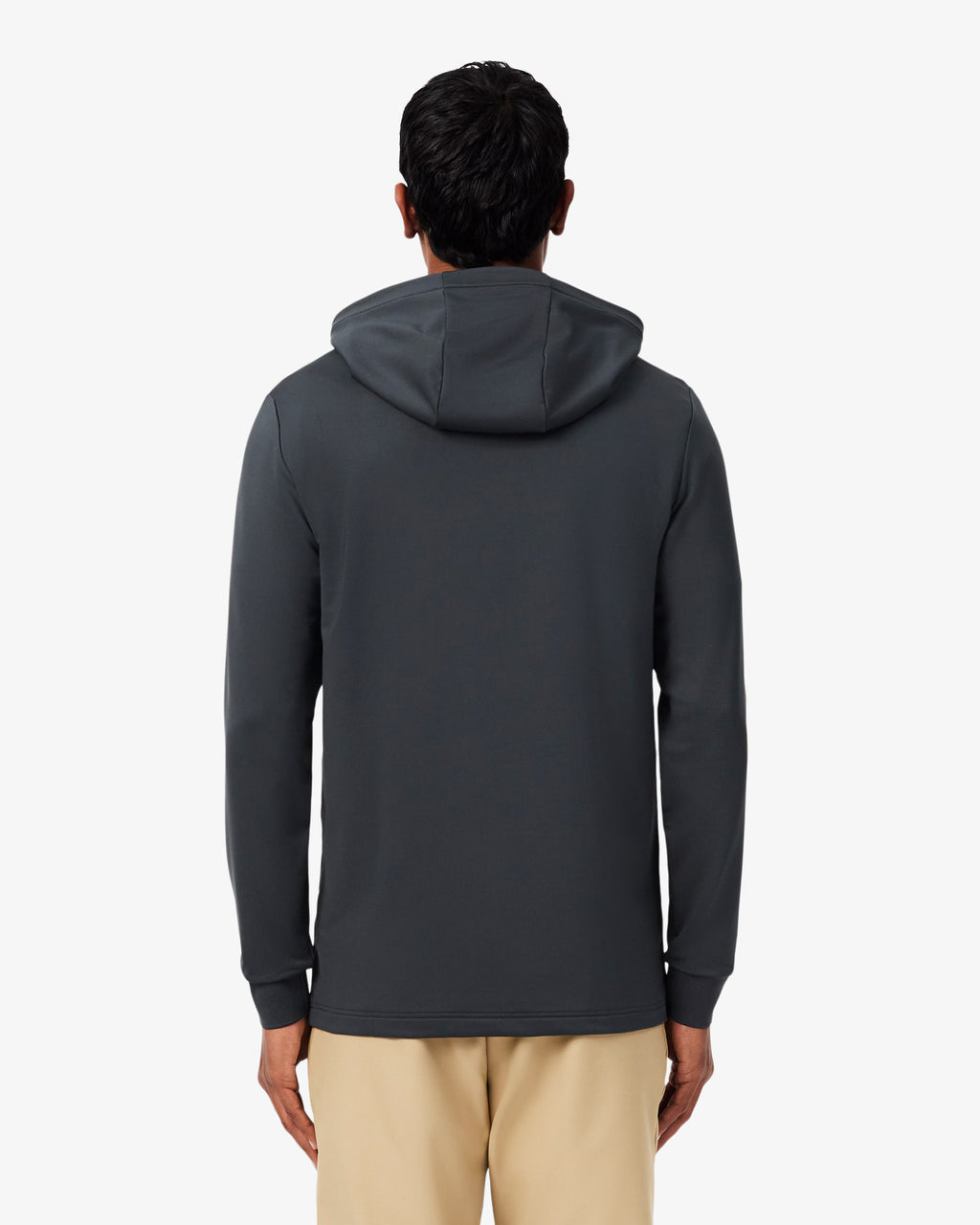 Lacoste – Sweatshirt à capuche Golf Ultra Dry – Gris foncé