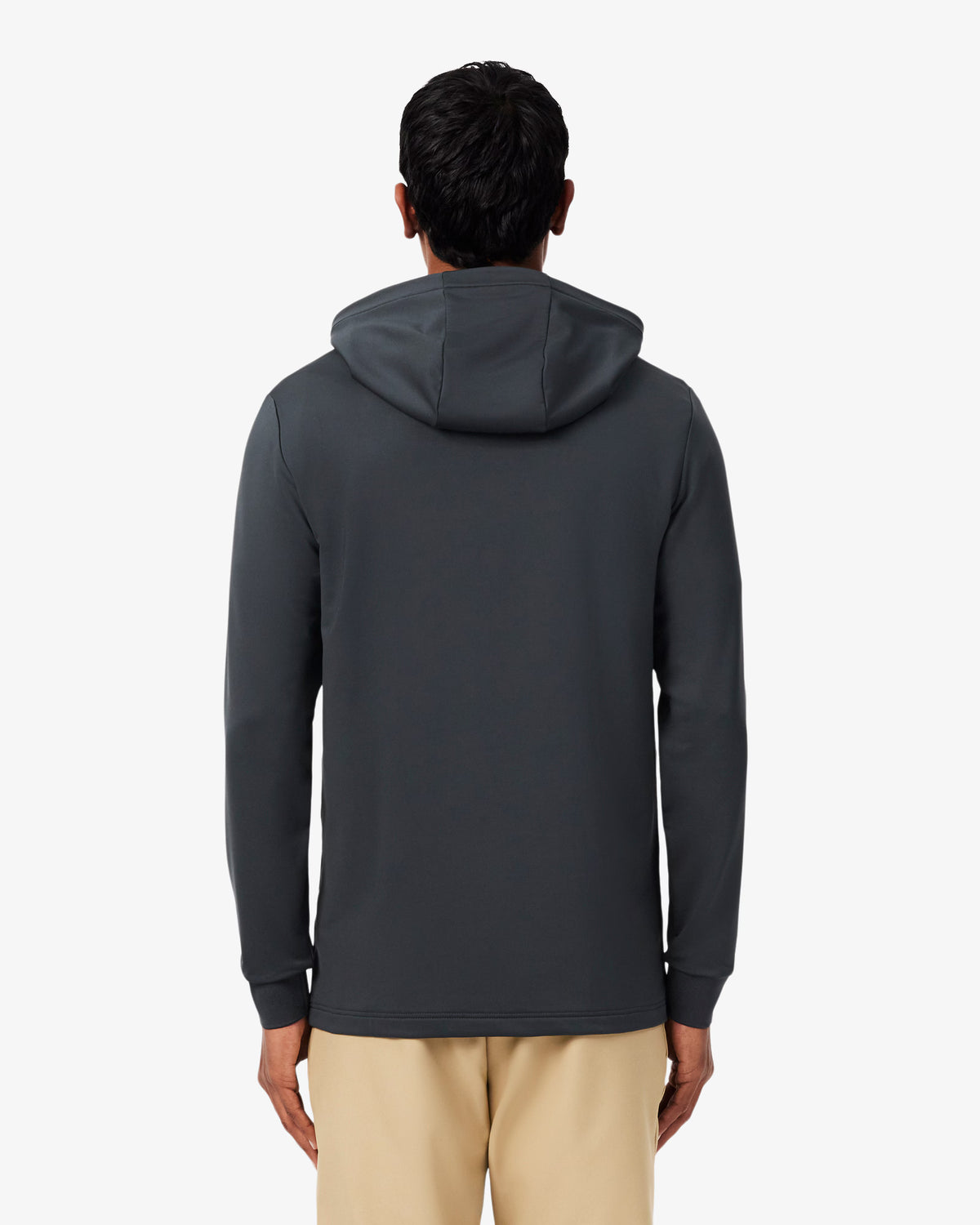 Lacoste – Sweatshirt à capuche Golf Ultra Dry – Gris foncé